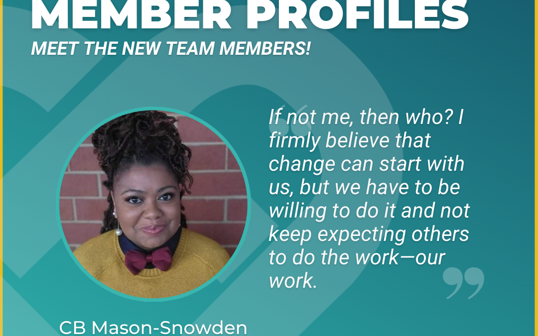 Meet Our New Executive Assistant: CB Mason-Snowden