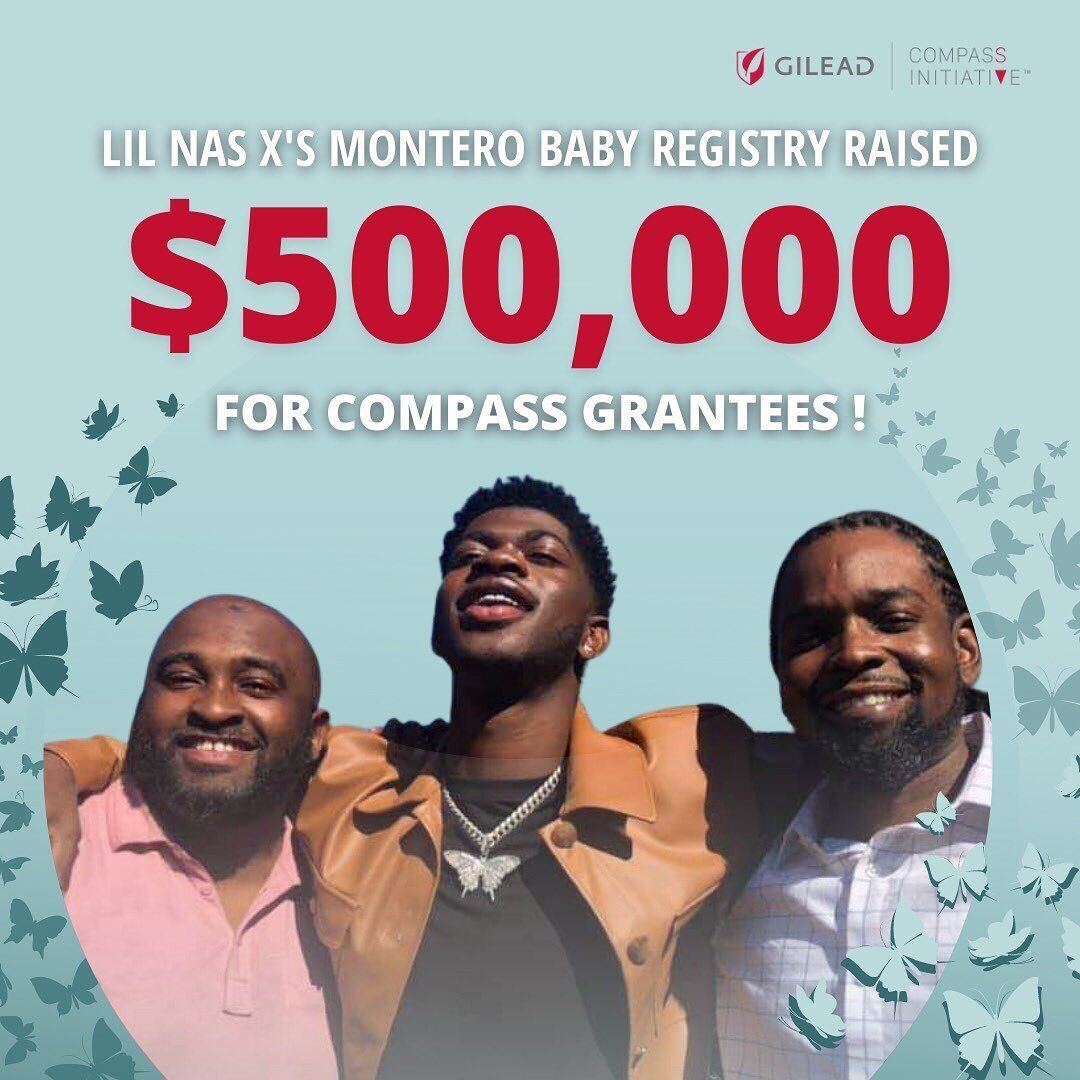 lil nas x donates up to 500 thousand dollars graphic