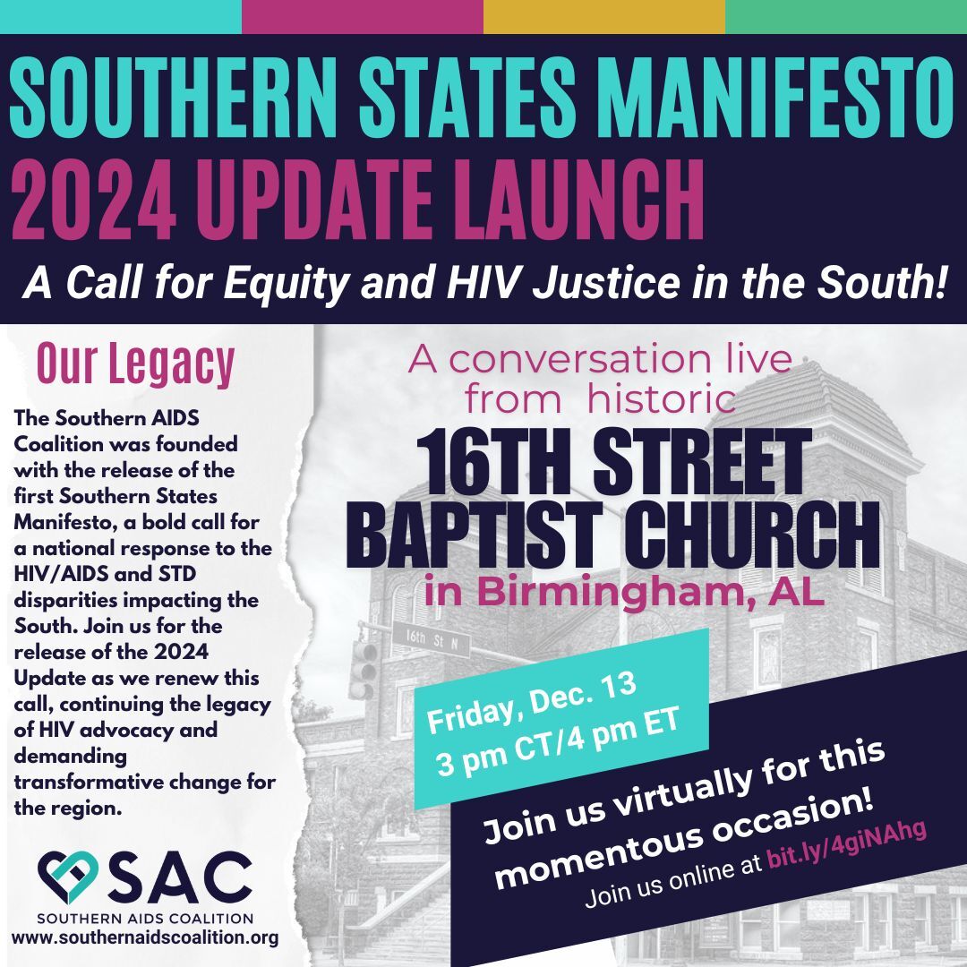 Southern States Manifesto 2024 Update Launch